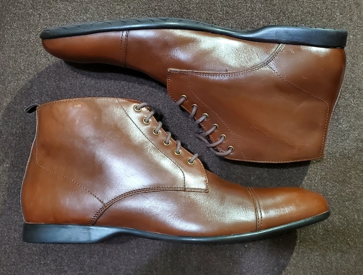 Кожаные ботинки SELECTED ( p42 / 28 cм )., фото №3