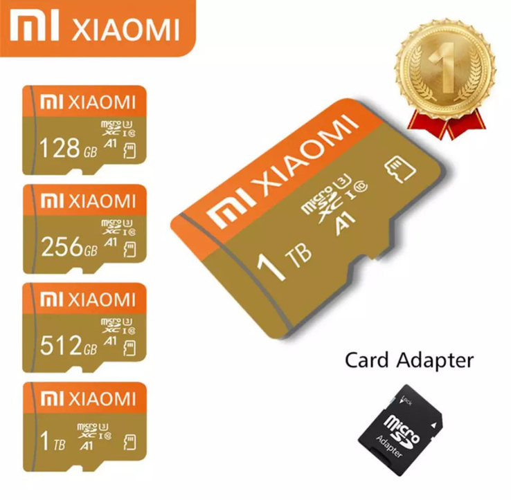 Оригінальна карта пам'яті XIAOMI на 128/256/512Gb/1Tb, photo number 2