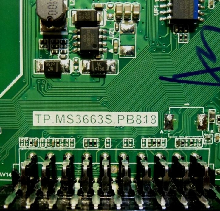 Main board TP.MS3663S.PB818 DENVER LED-3268, LED-3270, фото №3