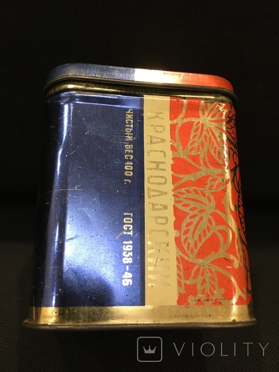 Чай коробок Экстра Краснодарский МПП РСФСР гост 1946 год, photo number 5