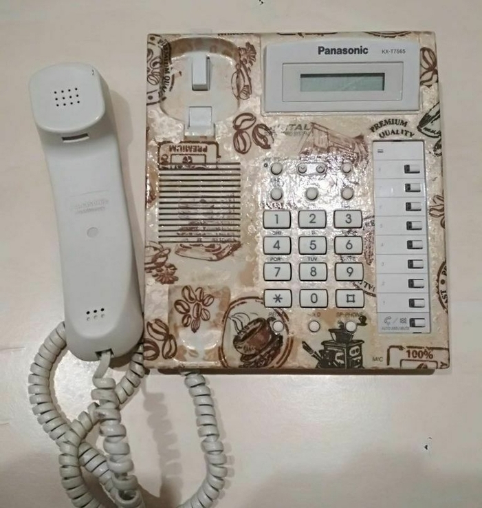 Системный телефон PANASONIC KX-T7565, photo number 5