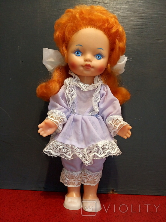 Рідкісна лялька СРСР, 35 см. У рідному одязі та взутті., фото №2