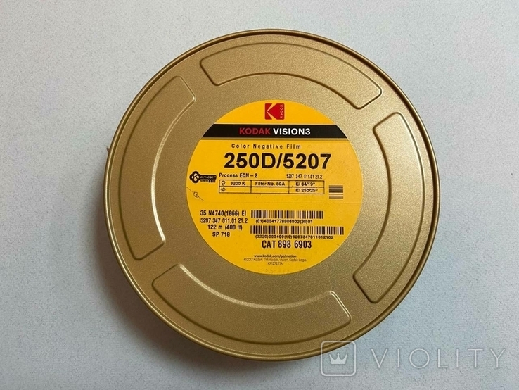 Пустая коробка от киноплёнки Kodak Vision3 250D, фото №2