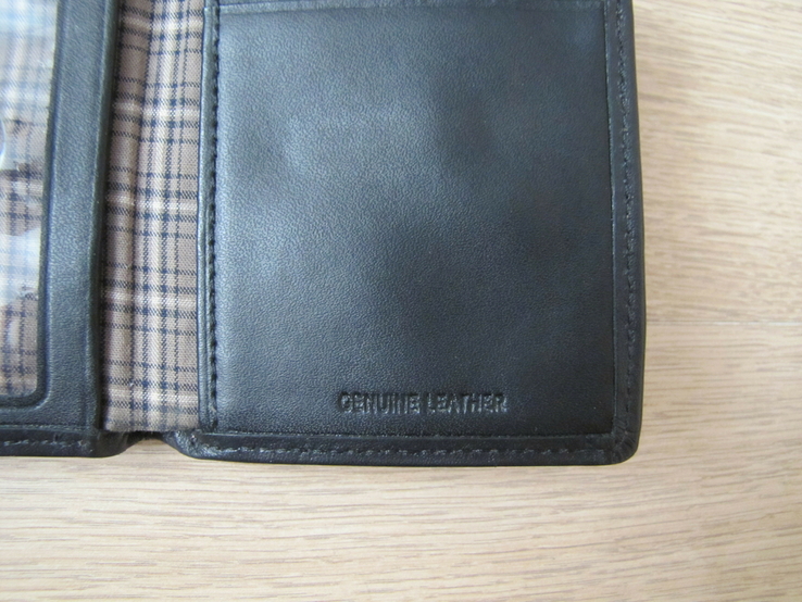 Кожаный компактный кошелек Penguin оригинал в отличном состоянии, photo number 5