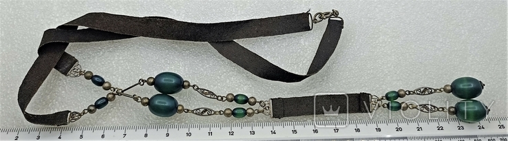 Ожерелье Филигрань Смола 1900-е года, фото №8