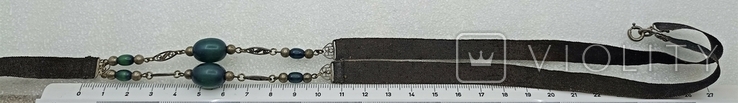 Ожерелье Филигрань Смола 1900-е года, фото №11