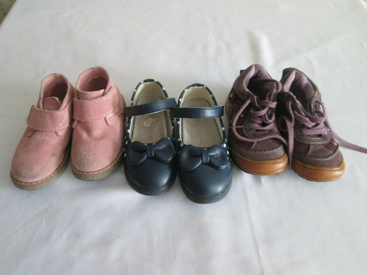 Взуття для дівчинки,3 пари, фото №2