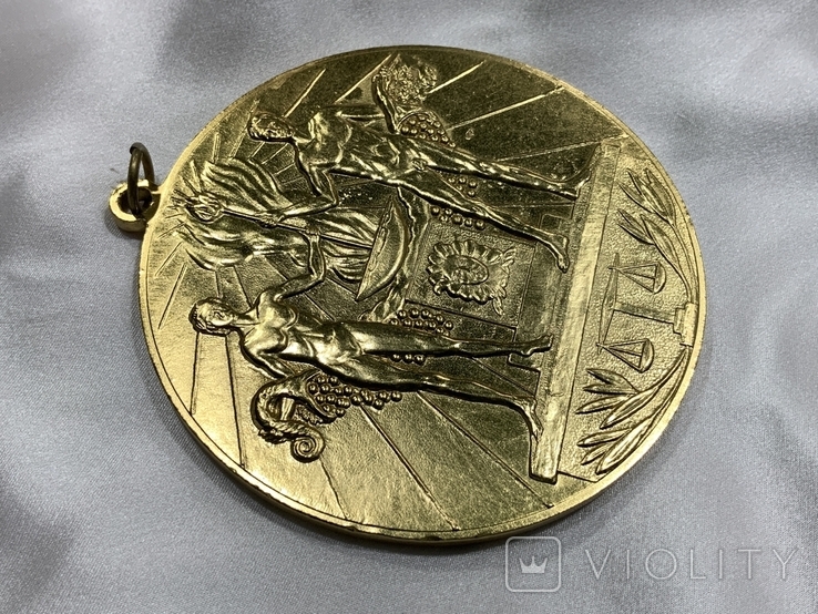 Памятна медаль IX Олімпійські Ігри Аммстердам 1929 рік копія, фото №4