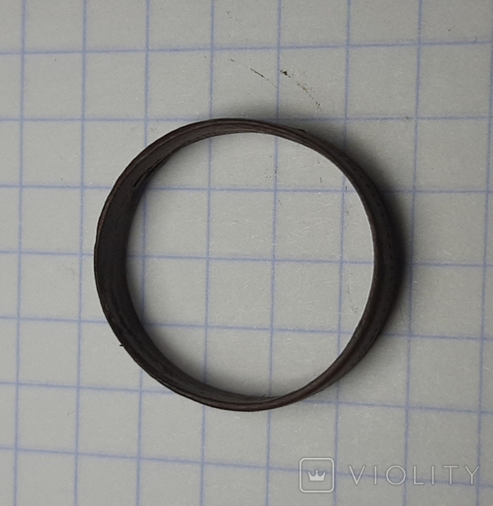 Старинное кольцо с узором, фото №4