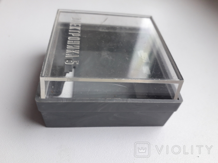 Футляр/коробка к наручным часам Электроника 5, серый корпус.., фото №4