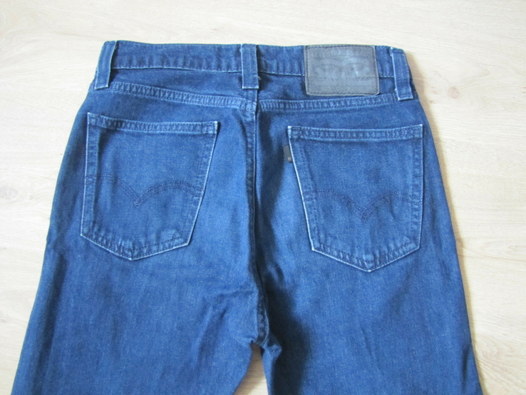 Модные мужские зауженные джинсы Levis 505 оригинал в отличном состоянии, photo number 5