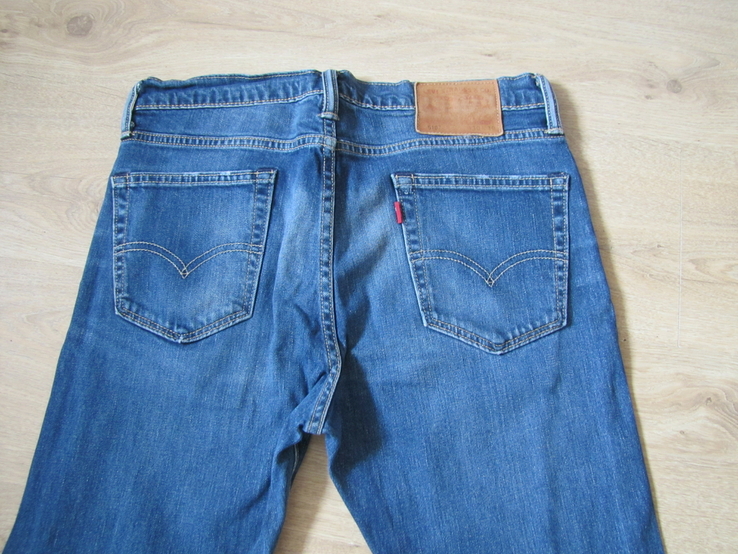 Модные мужские зауженные джинсы Levis 510 оригинал в отличном состоянии, фото №5