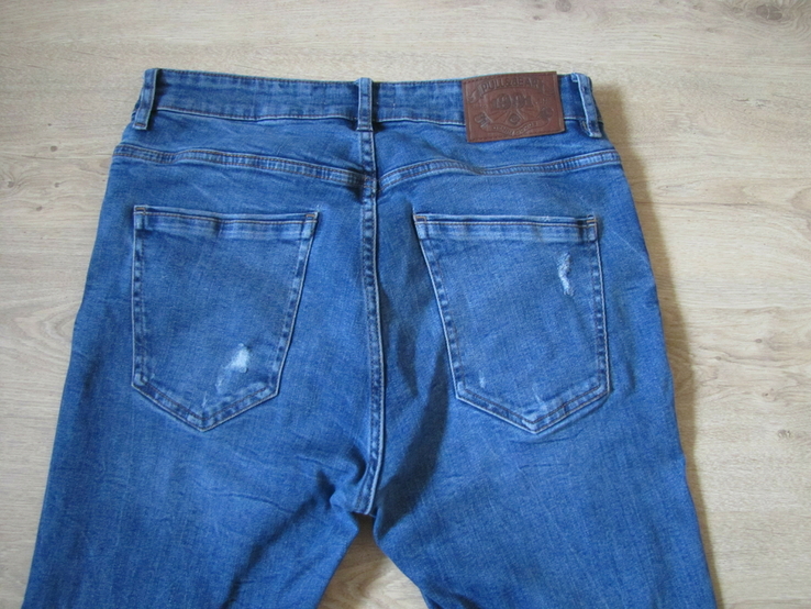 Модные мужские зауженные джинсы Paul g Bear оригинал в отличном состоянии, photo number 6