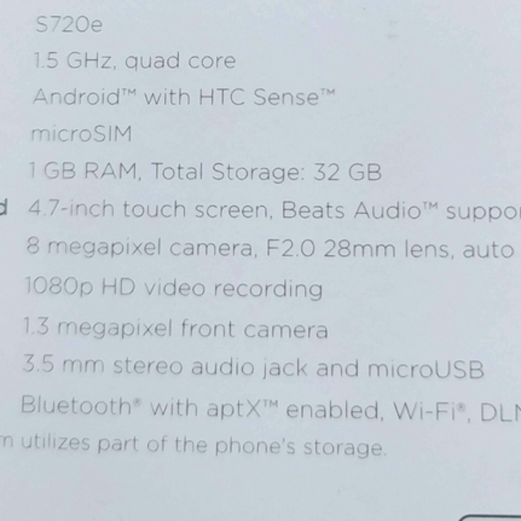 Смартфон HTC One X S720e, photo number 3