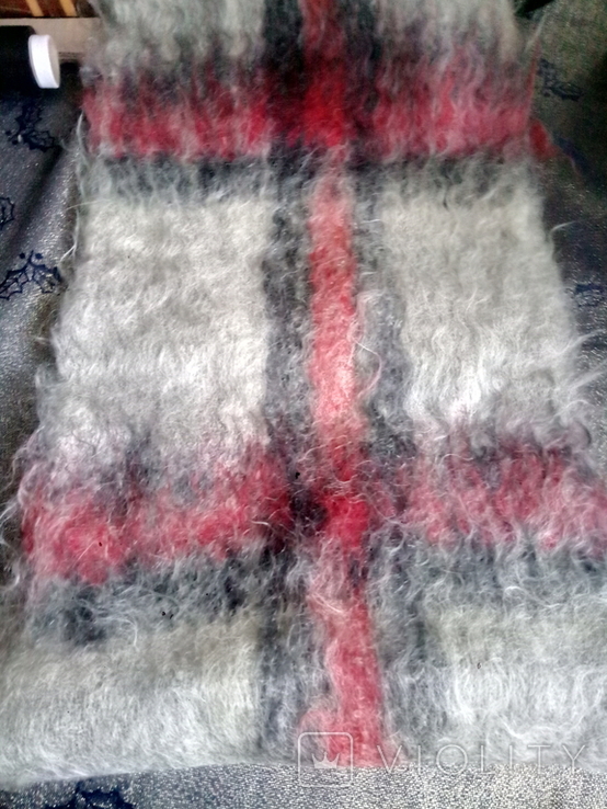 Men's scarf, mohair.India.NAHAR.USSR., photo number 3