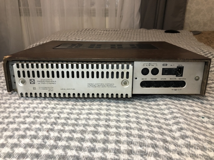 Radiotehnika усилитель У-7101-стерео – на сайте для коллекционеров ...