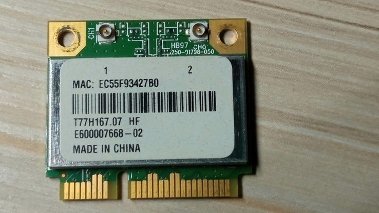 Wi-Fi модуль Atheros 802.11b/g/n Half Mini WIFI