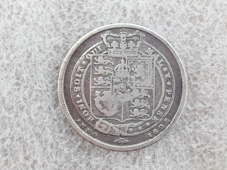 6 пенсов 1825 года Георг IV Великобритания серебро, фото №7
