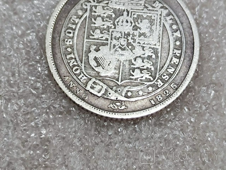 6 пенсов 1825 года Георг IV Великобритания серебро, фото №12