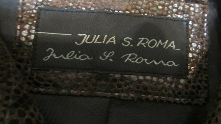 Куртка-''Julia S. Roma'' кожа, фото №6