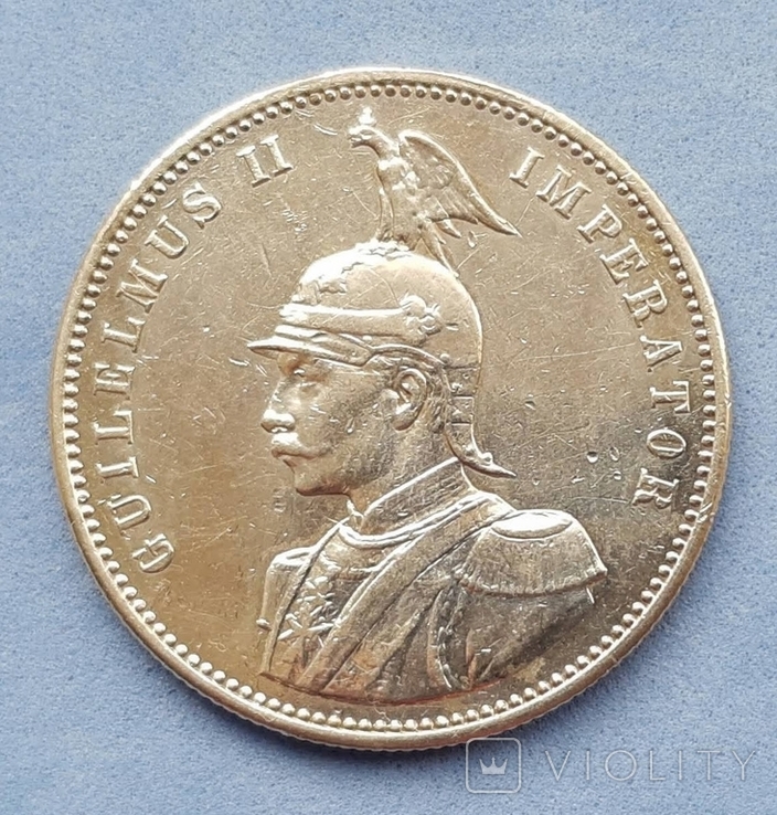 1 рупия 1890 Вильгельм, Немецкая Восточная Африка