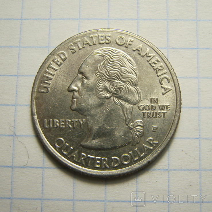 Квотер,25 центів 2009 р.США.12., фото №3