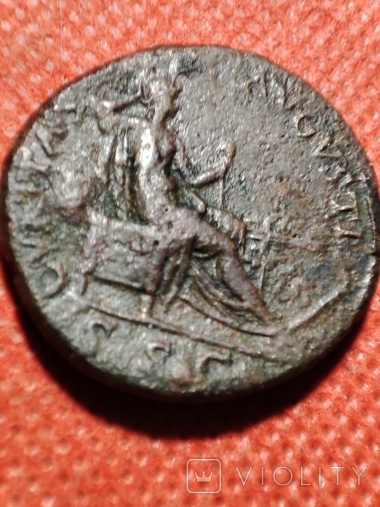 Рим.Веспасиан.69-79 г.г.н.э.Дупондий..Бронза., photo number 9