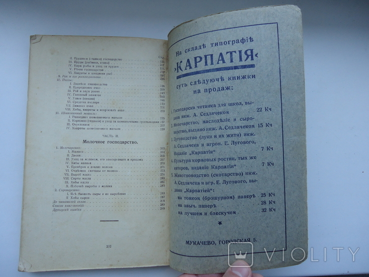 Седлачек Луговий Ужгород 1926 р Животноводство, фото №6