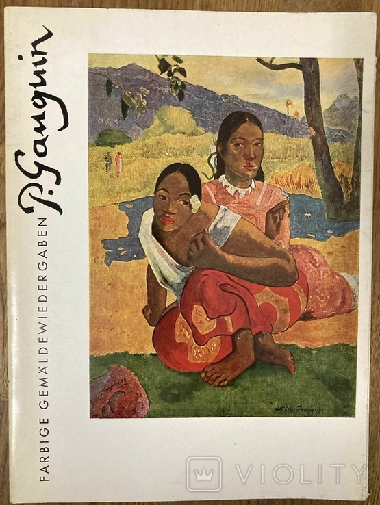 Gauguin. Color reproductions of paintings. Leipzig 1967 (German)