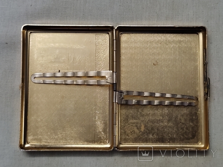 Vintage small cigarette case "Moscow". USSR, photo number 8