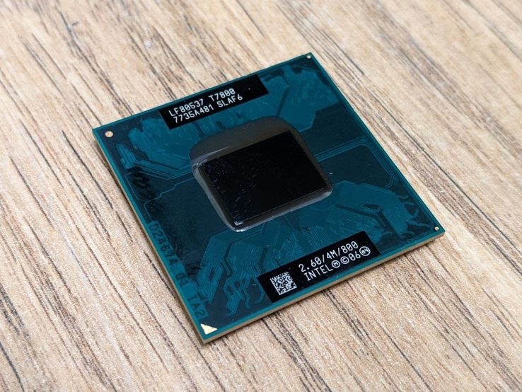 Топ Процессор Intel T7800 2.6 GHz 800 Mhz 4 Mb, фото №2