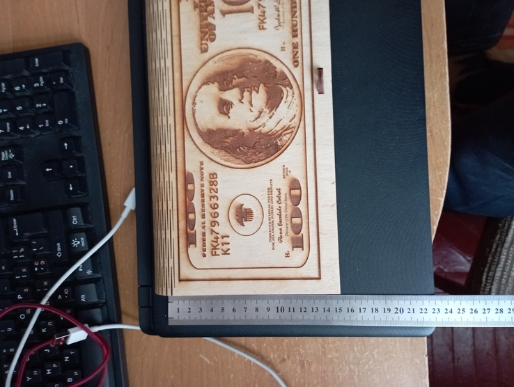 Шкатулка доллар США., фото №5