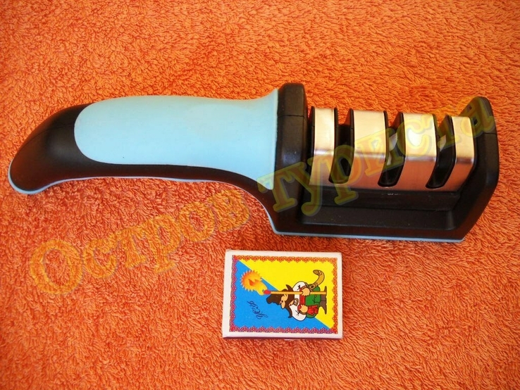 Точилка для ножей Sharpener HCK-168 (грубая и финишная заточка), фото №10