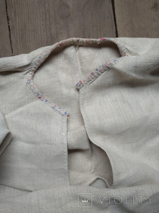 Shirt embroidered antique No 301, photo number 4