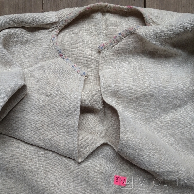 Shirt embroidered antique No 301, photo number 8