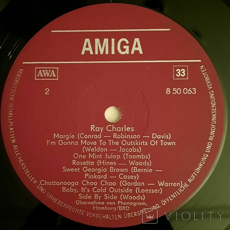 Ray Charles / Рей Чарльз // 1979 // Vinyl / LP / Compilation / Reissue /  Mono - «VIOLITY»