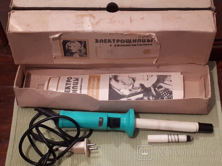 Electric tongs with a humidifier of the USSR workers., photo number 2