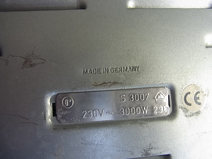 Електро плита настольна на 2 камфорки ROMMELSBACHEN 3000 W з Німеччини, photo number 13