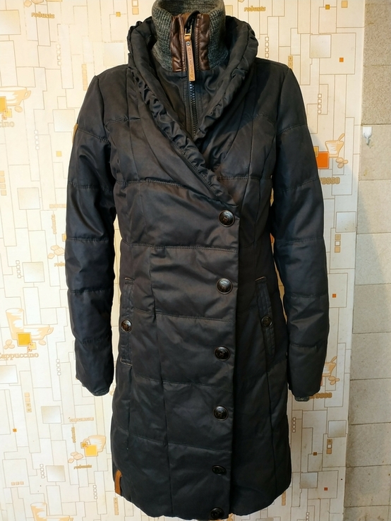 Пальто теплюще зимове MAKETANO хутряна підклада р-р М, фото №2
