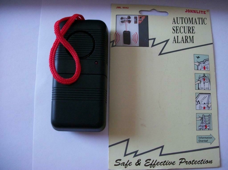  сигнализация первая, ретро, 1994-год , новая-new , automatic secure alarm, из первых, фото №8