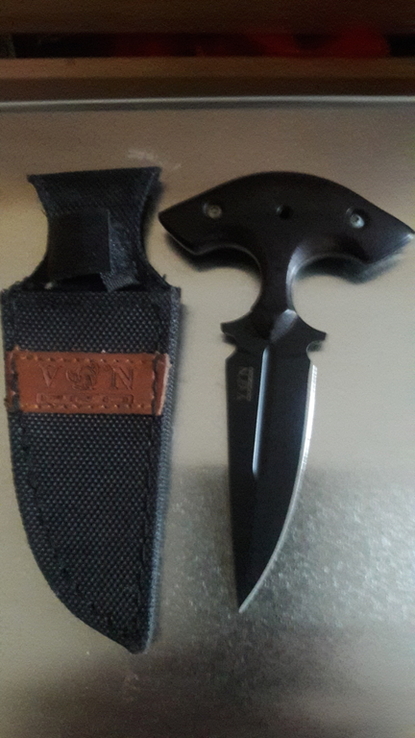 Нож тычковый Viking Nordway K323 Cobra(черный), фото №2