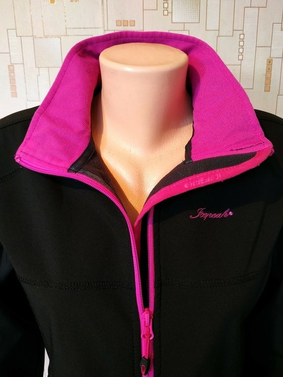 Термокуртка жіноча ISEPEAK софтшелл стрейч на зріст 176 см (відмінний стан), фото №5