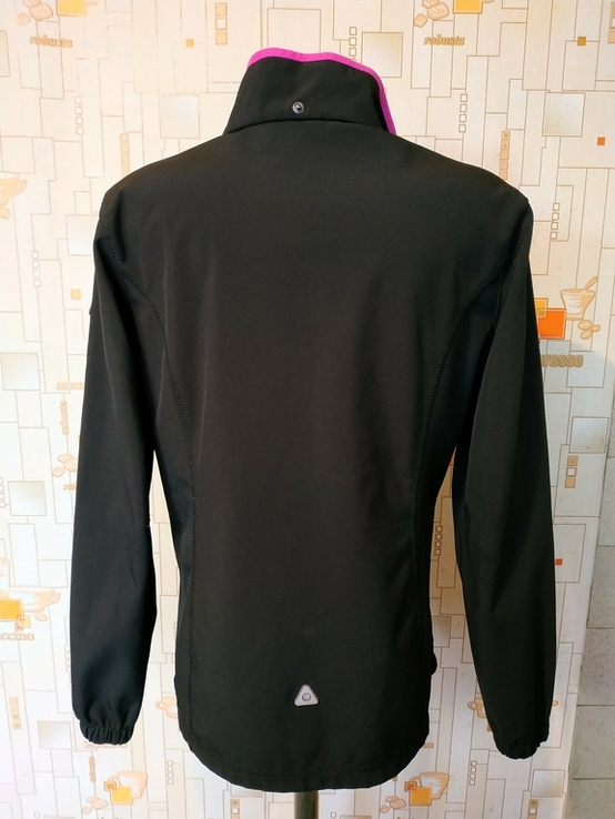 Термокуртка жіноча ISEPEAK софтшелл стрейч на зріст 176 см (відмінний стан), photo number 7