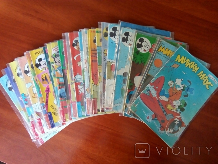 Mickey Mouse Comic Book Collection! 264 units from 1989 to 2004, photo number 2