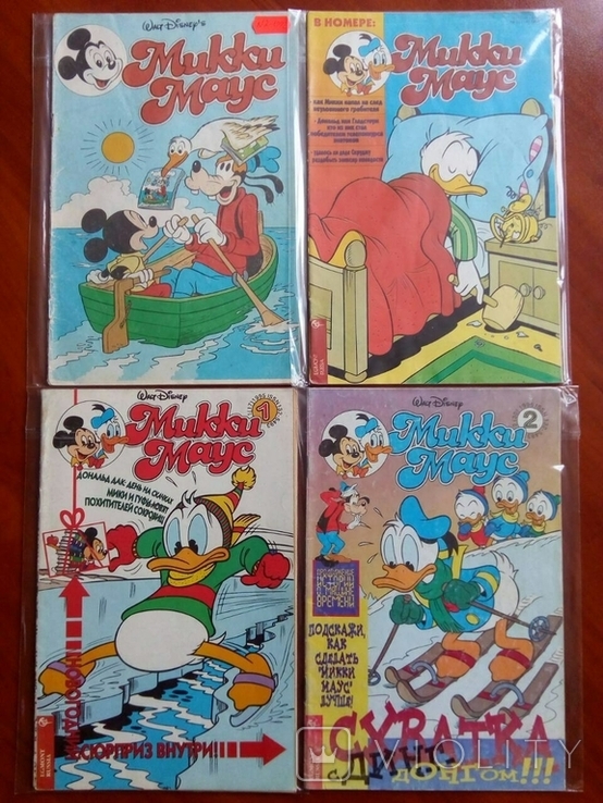 Коллекция комиксов Микки Маус! 264 шт. с 1989 по 2004 комікс, фото №8