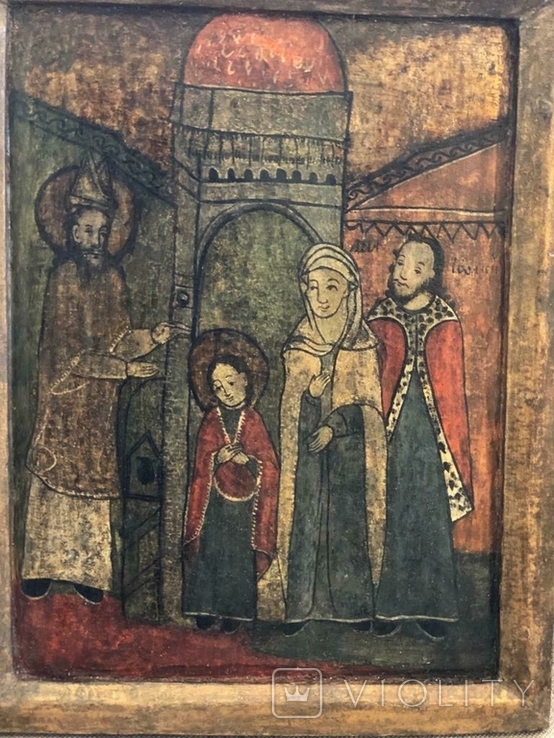 Икона, Вхождение в храм, XVI век, фото №2