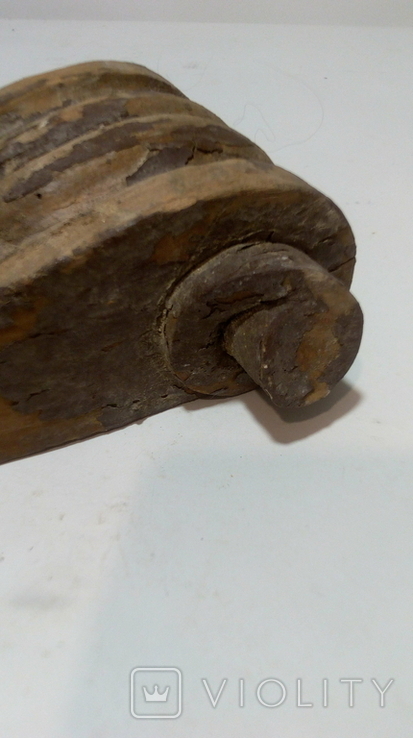 The fragment is wooden. Handiwork., photo number 8