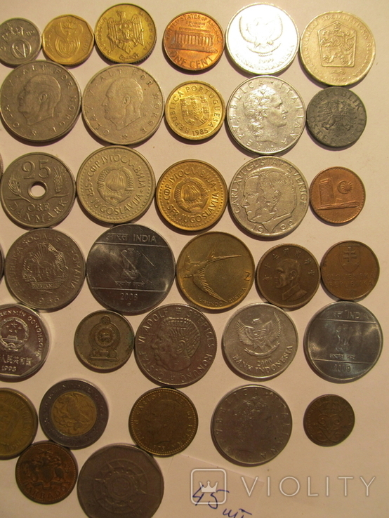 Добірка різних монет 45 шт., фото №7