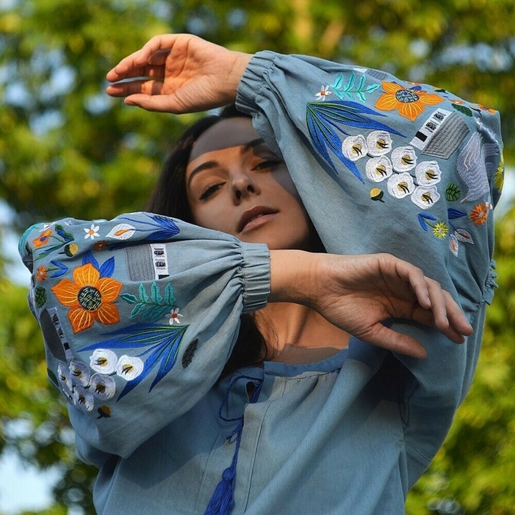 Сорочка вишиванка жіноча мандри, фото №2