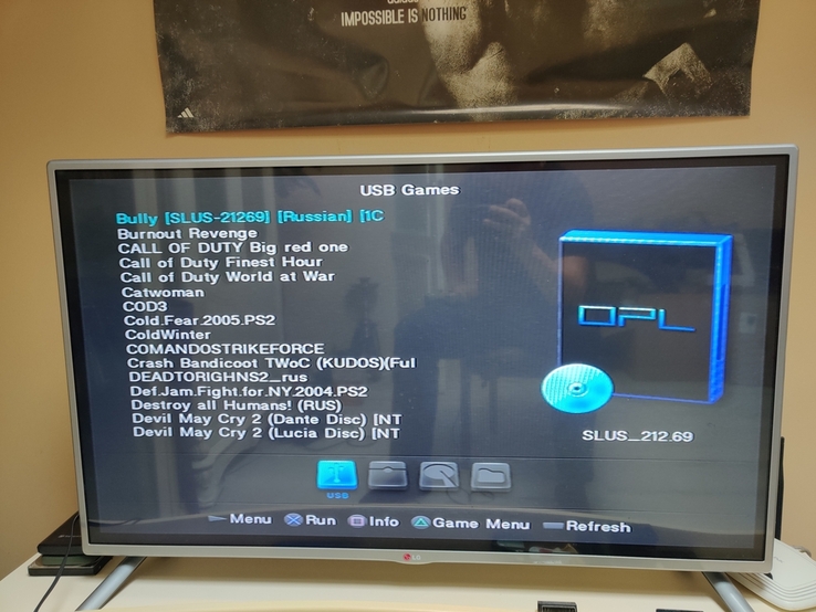 Sony playstation 2 SCPH 90008 Чипованная, Прошитая + HDD 500GB + 130 игр, фото №4